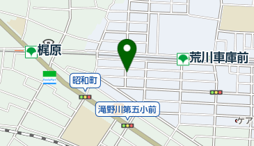 リパーク西尾久7丁目第3の地図画像