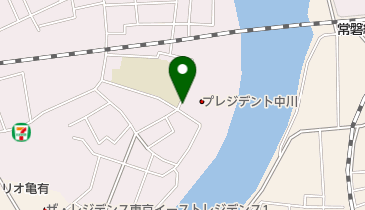 リパーク足立中川1丁目の地図画像