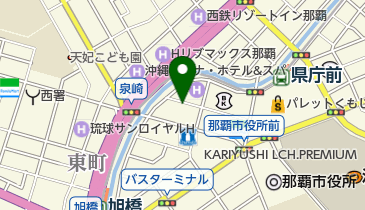 リパーク那覇市久茂地1丁目第6の地図画像