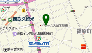 リパーク久留米東和町第2の地図画像