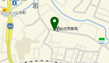 仙台荒巻神明町の地図画像