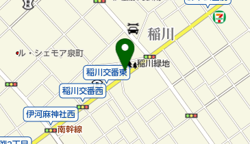 リパーク静岡稲川1丁目第2の地図画像