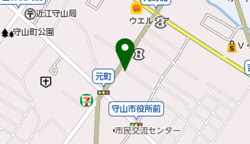 リパーク守山市役所北の地図画像