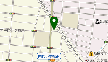 リパーク内代町3丁目の地図画像