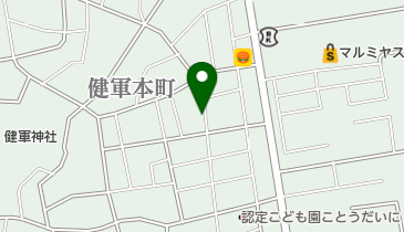 リパーク熊本健軍本町の地図画像