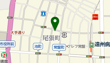 リパーク浜松尾張町の地図画像