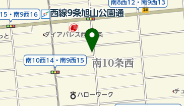 リパーク札幌南9西14の地図画像