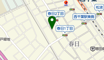 ポスパーク西千葉の地図画像