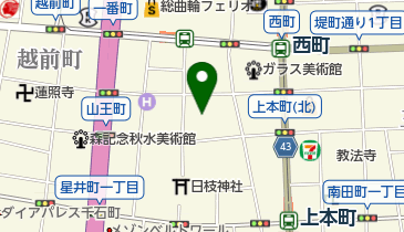 リパーク富山西町第3の地図画像