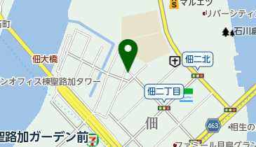 リパーク中央区佃2丁目第3の地図画像