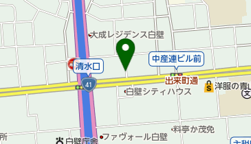 リパーク白壁3丁目第2の地図画像