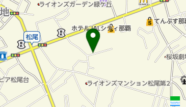 リパーク那覇市松尾2丁目第10の地図画像