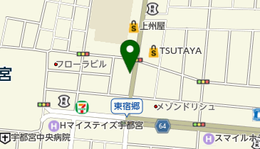 リパーク宇都宮東宿郷1丁目の地図画像