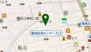 亀有5丁目第10の地図画像