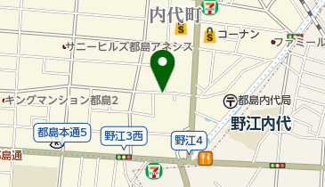 リパーク内代町1丁目第5の地図画像