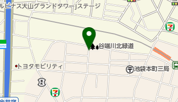 リパーク池袋本町3丁目第2の地図画像