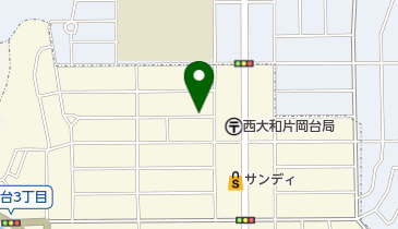 リパーク上牧町片岡台1丁目の地図画像