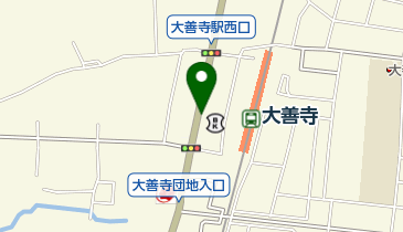 リパーク西鉄大善寺駅前第2の地図画像