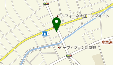 熊本新屋敷3丁目の地図画像