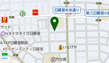 リパーク東日暮里5丁目第6の地図画像