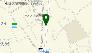 リパーク所沢北秋津第4の地図画像