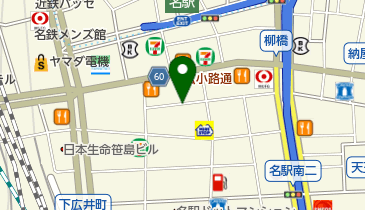 リパーク名駅南1丁目第4の地図画像