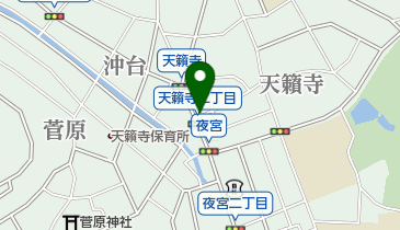 リパーク戸畑天籟寺2丁目の地図画像