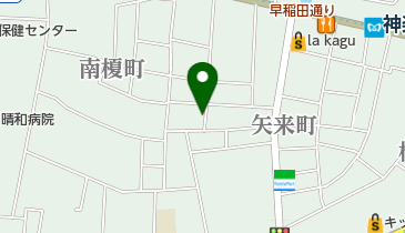 リパーク新宿矢来町第4の地図画像