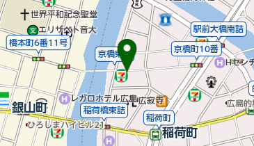 リパーク広島京橋町第10の地図画像