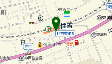 リパークJR住吉駅前の地図画像