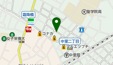 リパーク中里2丁目第5の地図画像