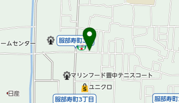 リパーク豊中服部寿町3丁目第2の地図画像