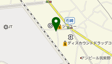 リパーク筑紫野市役所前の地図画像