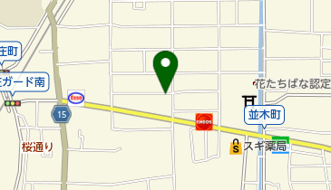 リパーク茨木稲葉町第2の地図画像