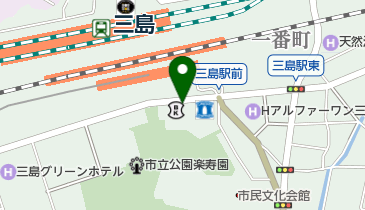 リパーク三島駅南口第3の地図画像