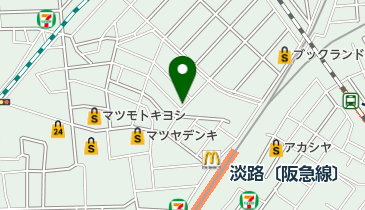 リパーク東淀川淡路4丁目第2の地図画像