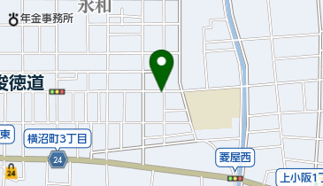 リパーク東大阪永和3丁目第3の地図画像