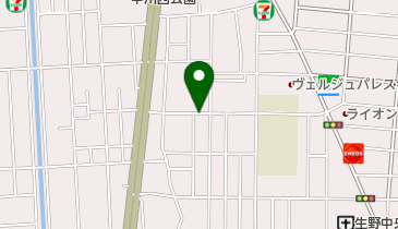 リパーク中川2丁目の地図画像