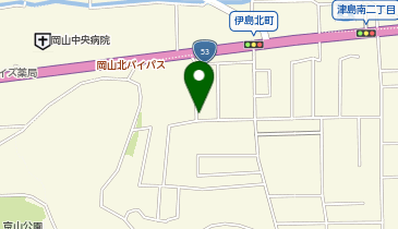 リパーク岡山伊島町2丁目の地図画像