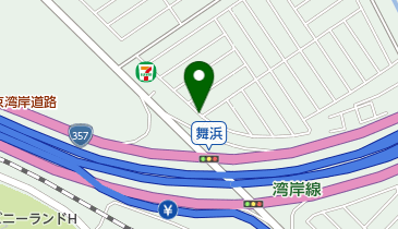舞浜2丁目の地図画像