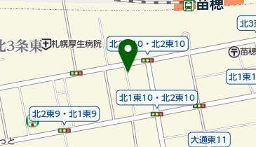 札幌北2東10第2の地図画像
