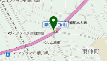 リパーク浦和本太2丁目第2の地図画像