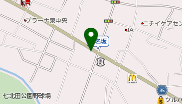 リパーク仙台泉市名坂第2の地図画像