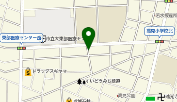リパーク高見1丁目第2の地図画像
