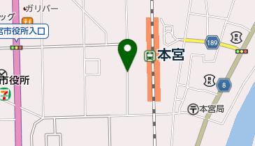 本宮市営万世駐車場の地図画像