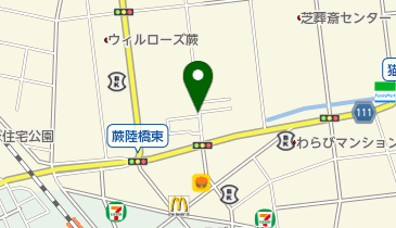 リパーク川口芝5丁目第3の地図画像