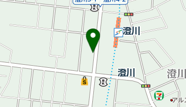 札幌澄川駅前第2の地図画像