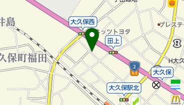 リパーク明石大久保駅北第2の地図画像