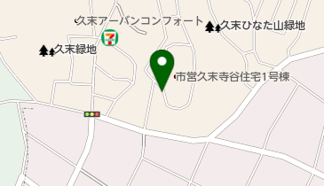 川崎久末寺谷市営住宅の地図画像