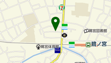 リパーク鷺宮4丁目の地図画像